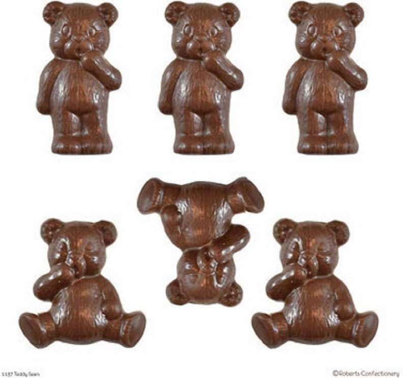 Teddy bears large chocolate mould