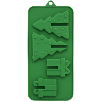 3D Present Tree Chocolate Mould