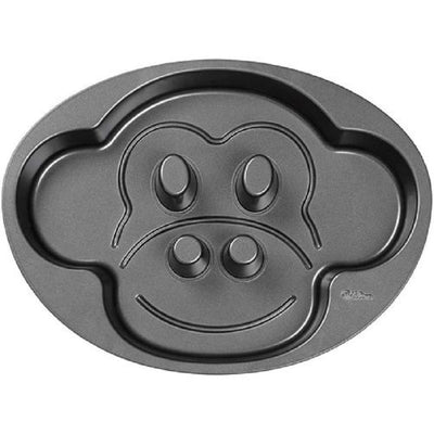 Non stick Monkey face cake pan use for Cow too