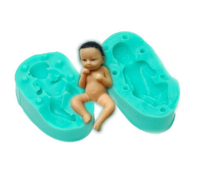 Baby Sleeping Style No 8 silicone mould