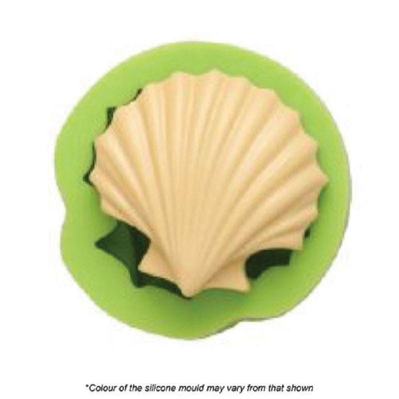 Large scallop seashell silicone mould