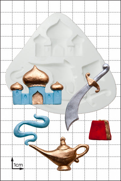 Aladdin silicone mould