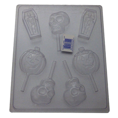 Halloween assortment lollipop No 2 chocolate mould