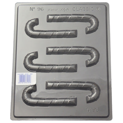 Candy Canes Christmas Chocolate Mould Style 1