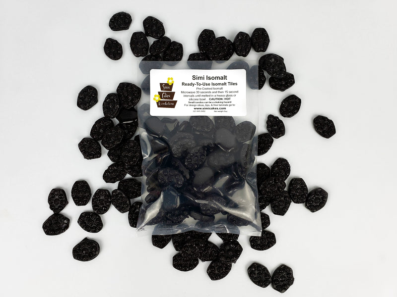 Isomalt Black 3oz 85gr Simi Cakes
