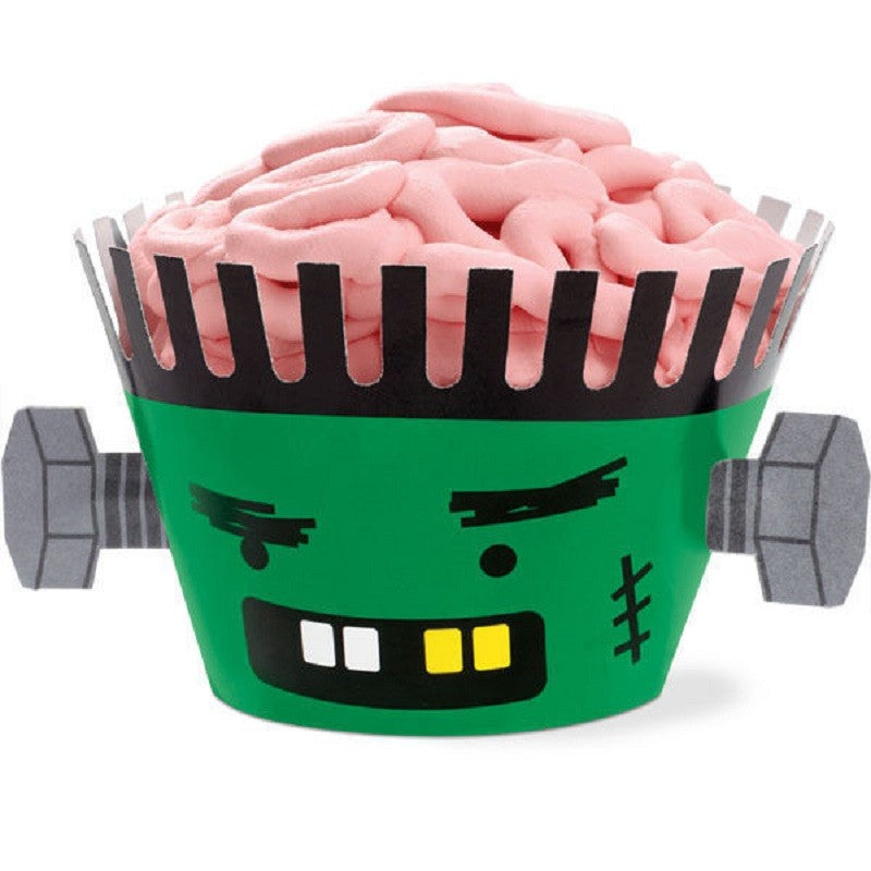 Halloween Frankenstein Cupcake Wrappers 12 pack