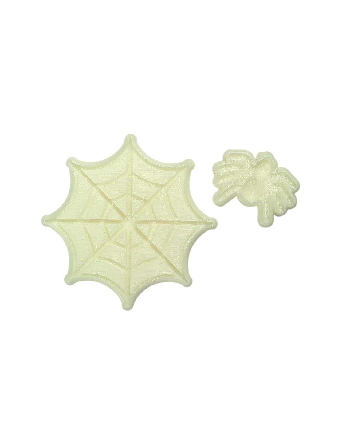 Spider and Web Halloween POP it Cutter Mould set