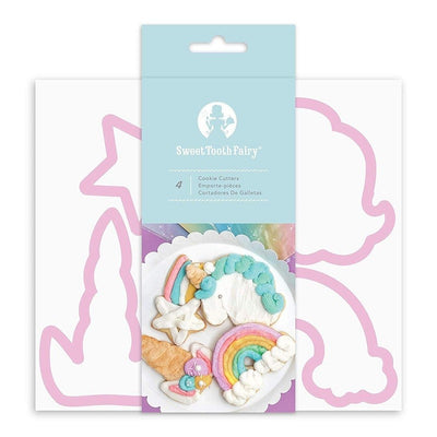 Unicorn and Rainbow cookie cutter set by Sweet Tooth Fairy