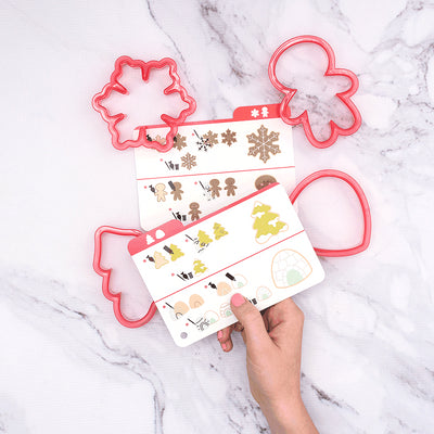 Sweet Sugarbelle Shape Shifter Winter Cookie cutter set