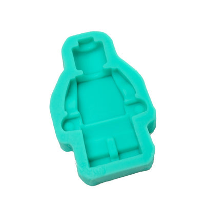 Large building block minifigure man mould