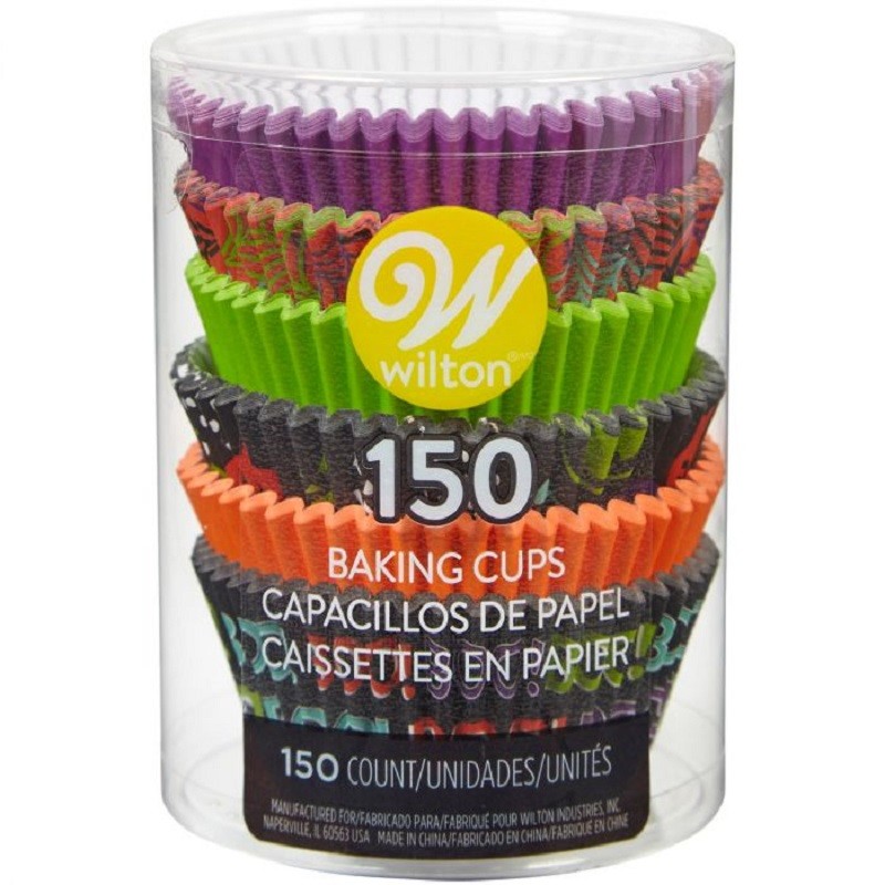 Haunted Pumpkins Halloween standard cupcake papers 150