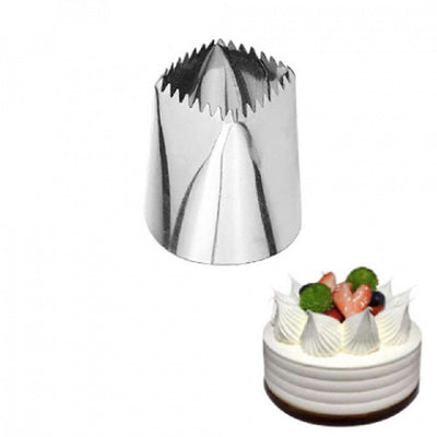Square mouth piping tip nozzle