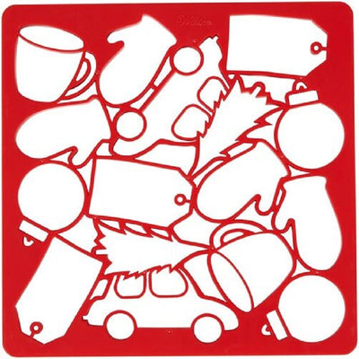 Christmas multi cookie cutter cuts 14 cookies at one time