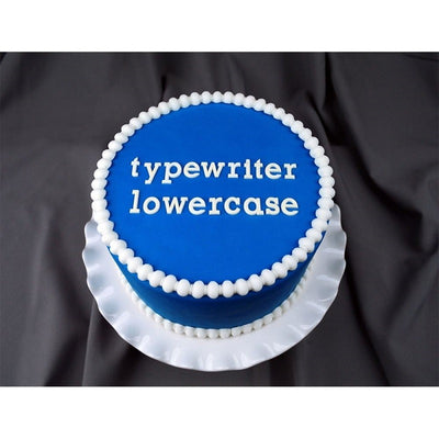 FLEXABET Typewriter Lowercase Alphabet Letters ONLAY by MARVELOUS MOLDS