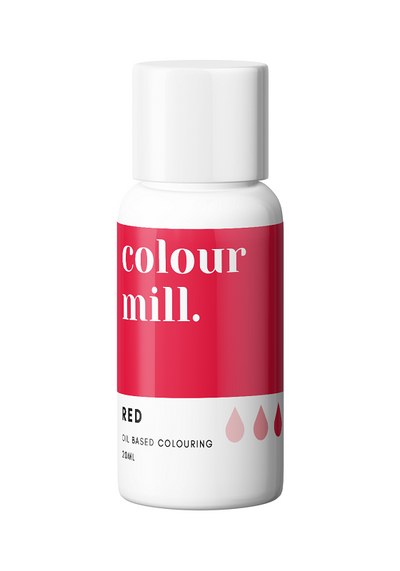 red oil based colouring