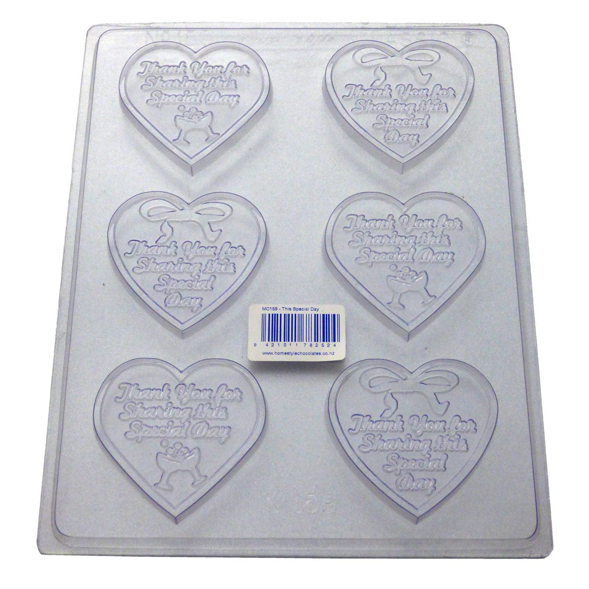 Thank you for sharing this special day chocolate mould