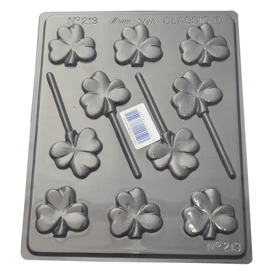 Shamrock lollipop chocolate mould No 2 St Patricks Day