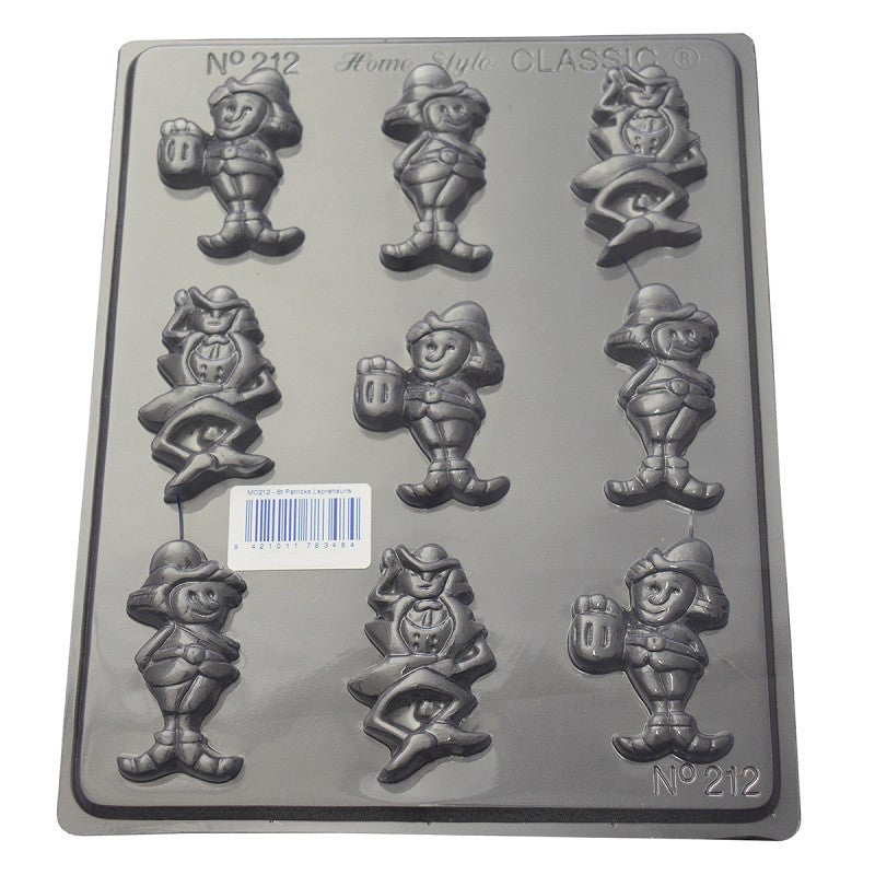 Leprechaun St Patricks day chocolate mould