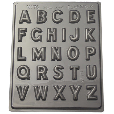 Alphabet style 2 chocolate mould