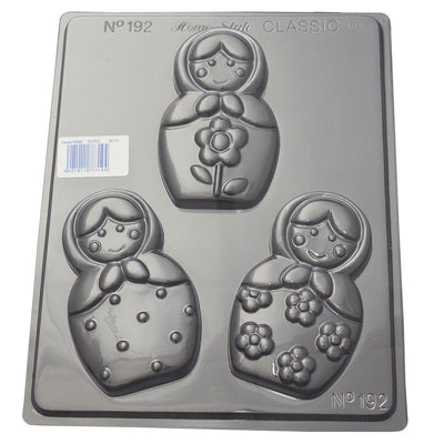 Babushka Russian dolls chocolate mould