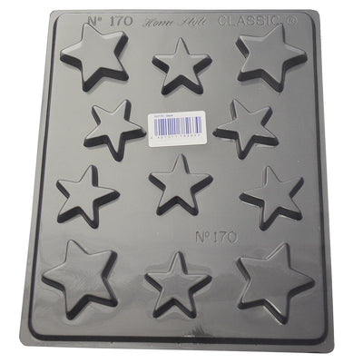 Stars asstd chocolate mould