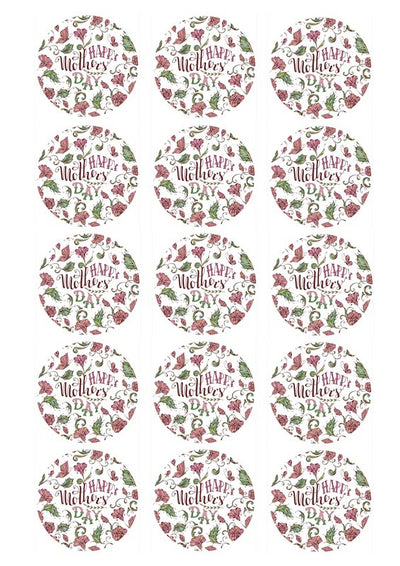 Design Sheet edible image Mothers Day