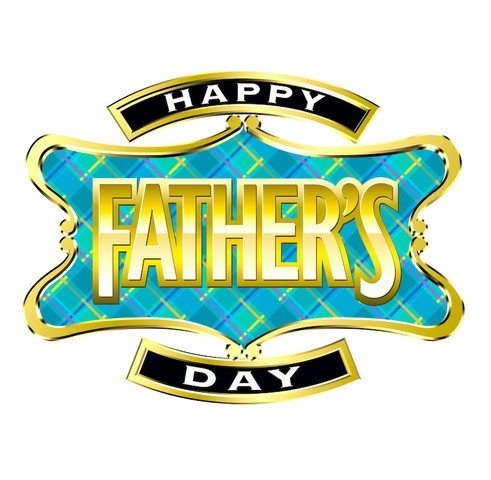 A4 Edible icing image Happy Fathers Day