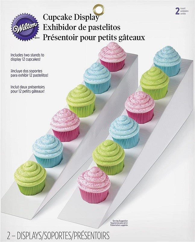 Cupcake display stand ramps set of 2