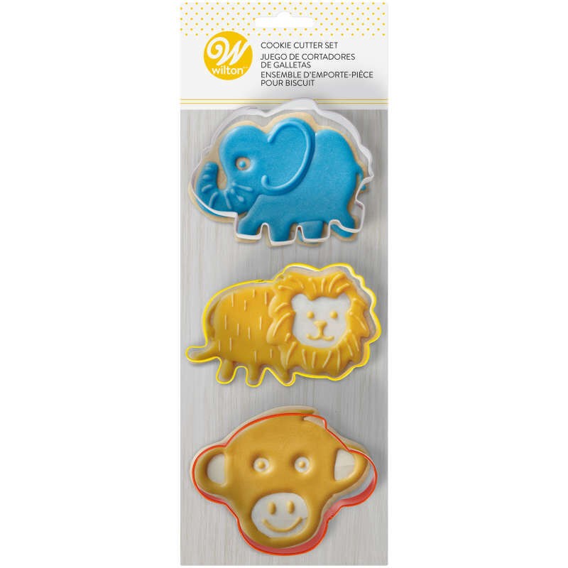 Jungle or Safari Cookie Cutter Set 3