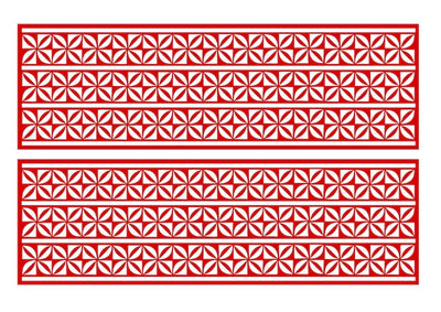 A3 Edible icing image sheet Tongan Triple panel Red by ibicci