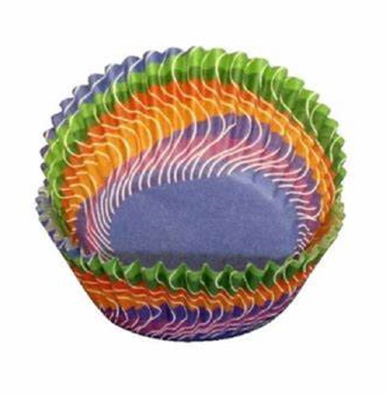 Wonderful Waves rainbow standard cupcake papers by PME