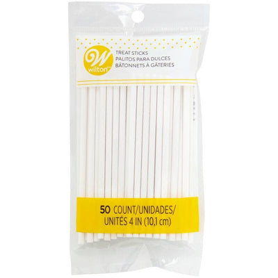 4 inch lollipop sticks pack of 50 by Wilton