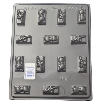 Ribbons and Bows deep Truffle chocolate mould