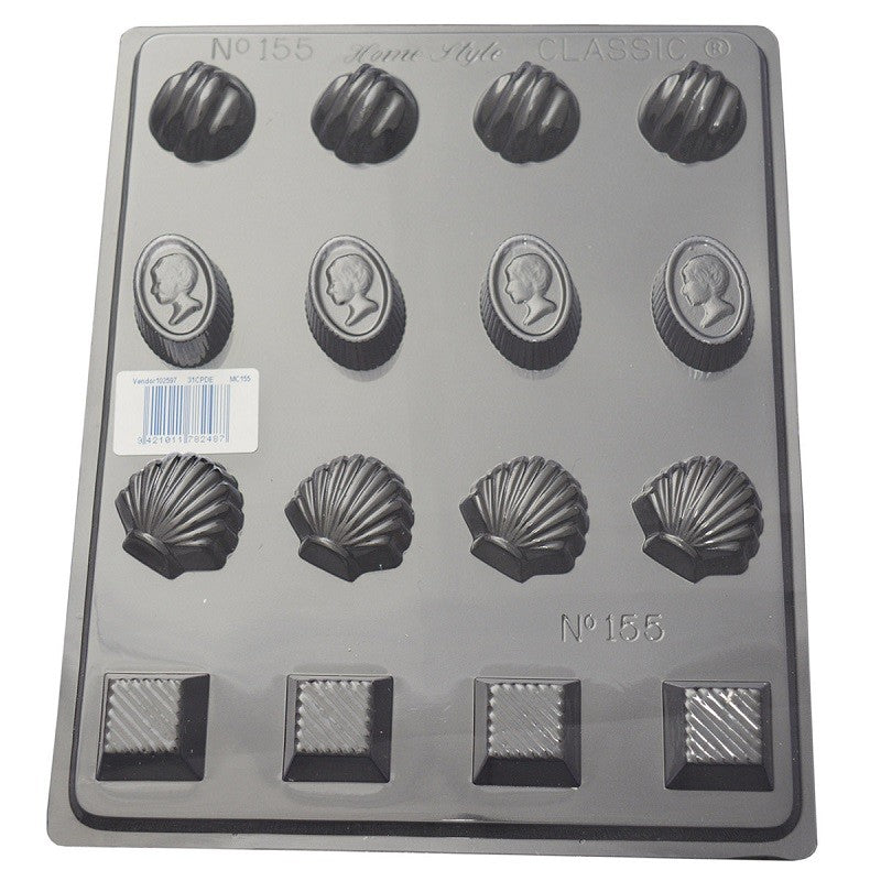 Classic Assortment deep Truffle chocolate mould