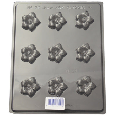 Mount Cook Daisy Or daffodil flower deep fill chocolate mould