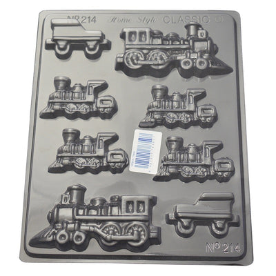 Trains chocolate mould