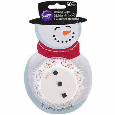 Snowman standard baking cups by Wilton