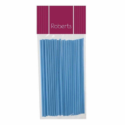 Lollipop sticks 6 inch BABY BLUE (25)