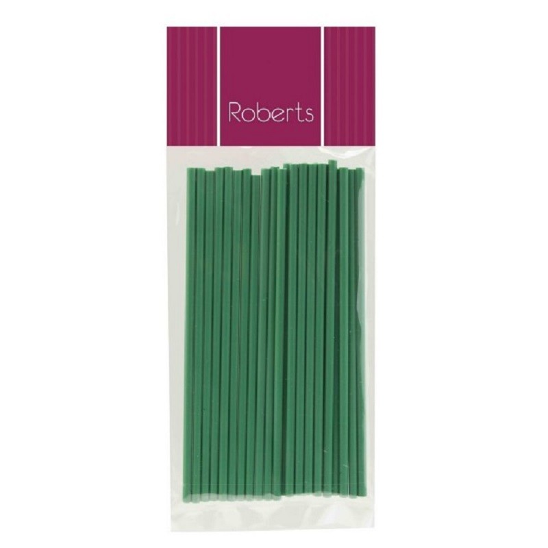Lollipop sticks 6 inch GREEN (25)
