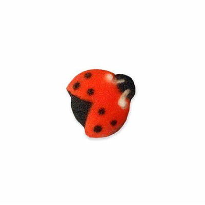 Ladybug or ladybird sugar icing decorations (12)