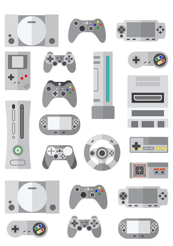 Character edible icing image sheet Video Gaming consoles and controllers