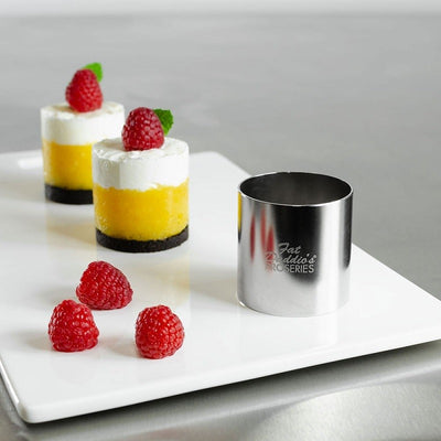 Cake and pastry ring by Fat Daddios 4 inch dia x 3 inch