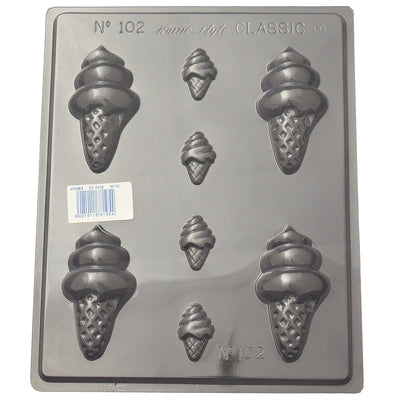 Ice cream chocolate mould