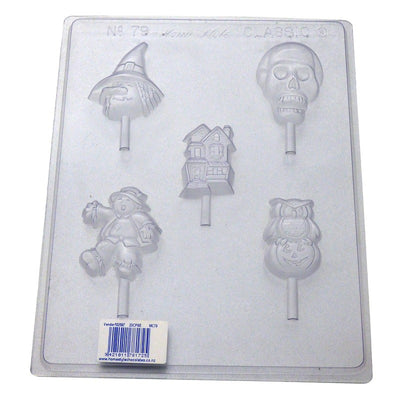 Halloween assortment lollipop No 1 chocolate mould