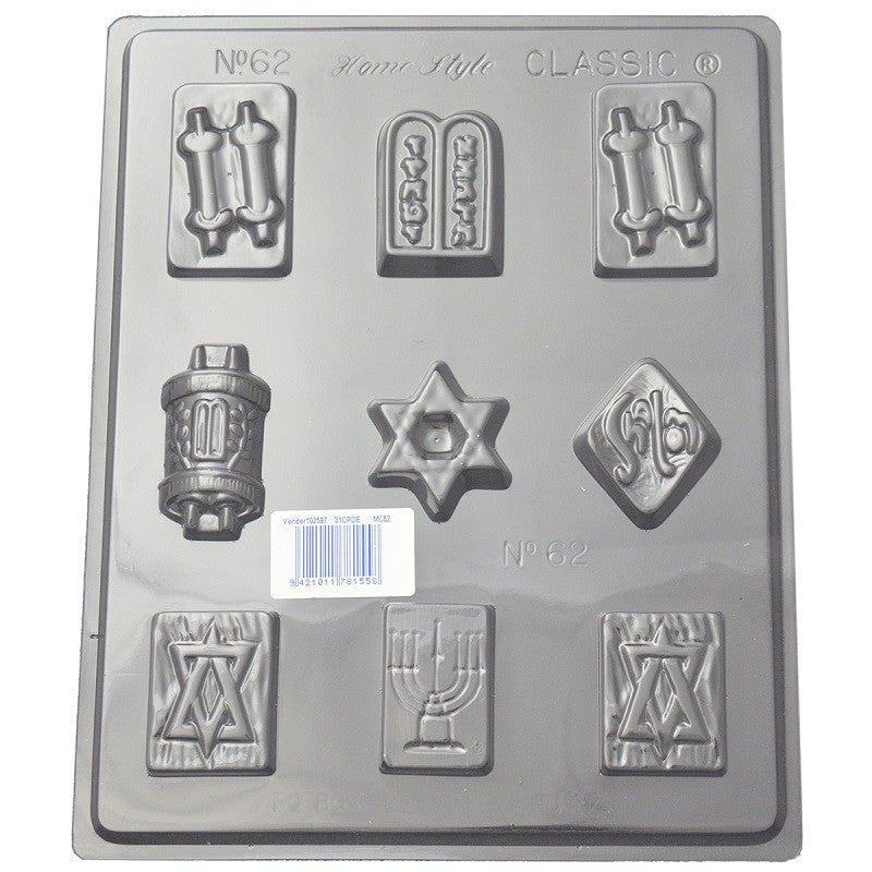 Jewish Celebrations chocolate mould