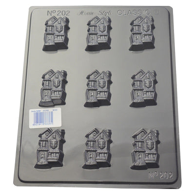 Crazy Houses Chocolate mould