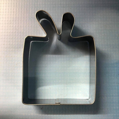 Gift box or wrapped present cookie cutter