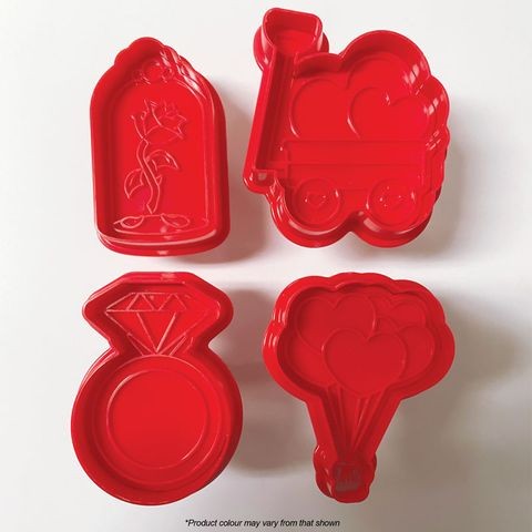 LOVE set 1 PLUNGER CUTTERS 4 PIECE set