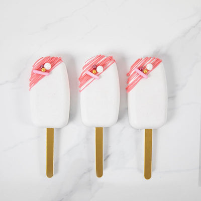 Cakesicle acrylic sticks Gold Pack of 25