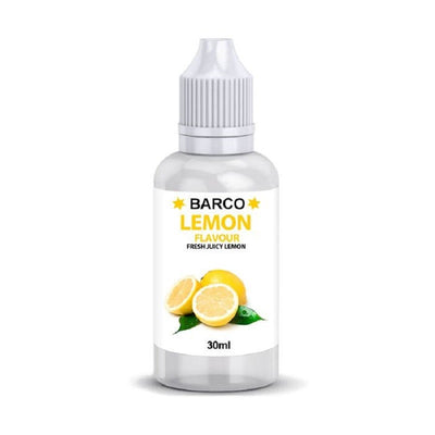 Barco flavouring 30ml lemon.  Add to cake and brownie batters, buttercream or fondant icing etc to flavour.